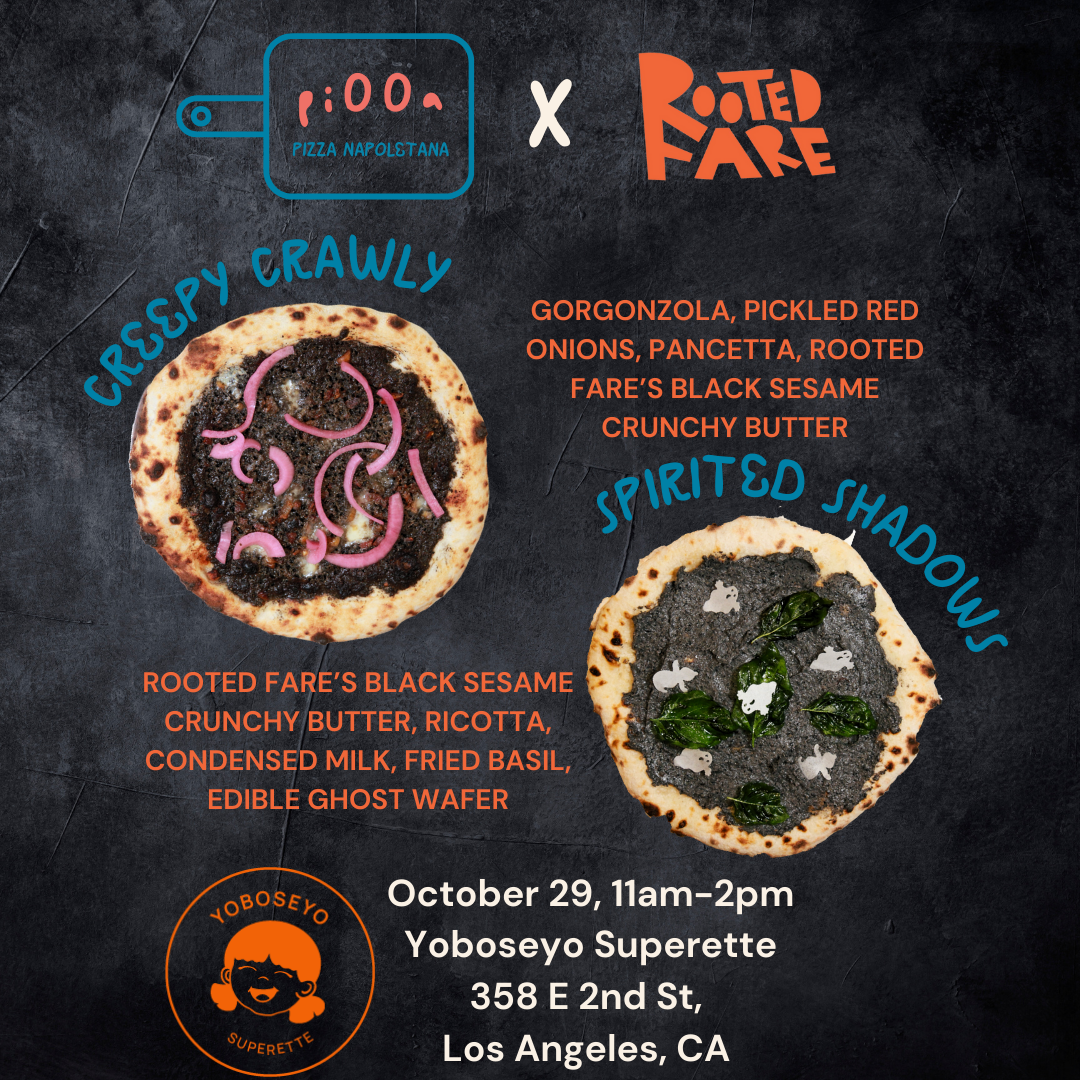 pi00a x Rooted Fare pizza collaboration hosted at Yoboseyo Superette