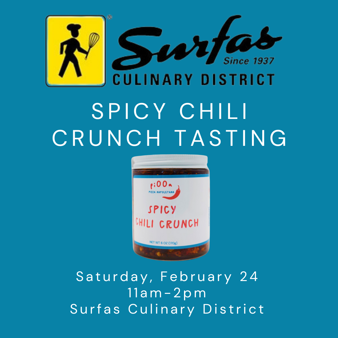 piooa spicy chili crunch tasting at surfas culinary district