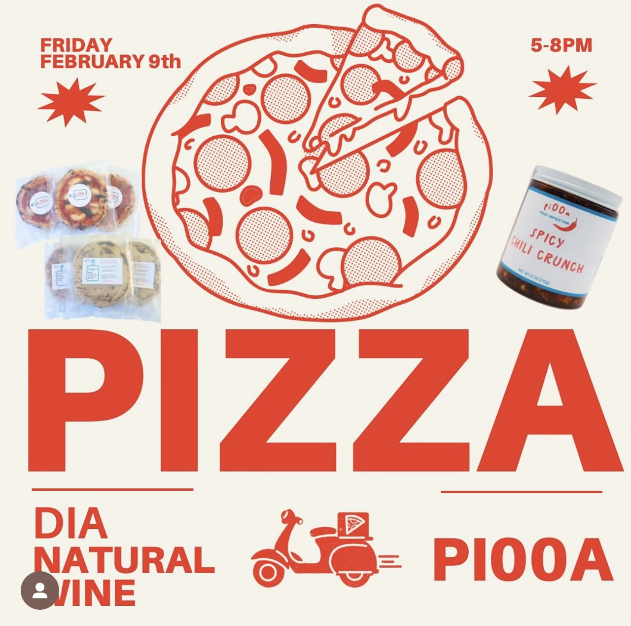 piooala pops up with dia natural wine in studio city for a pizza pop up